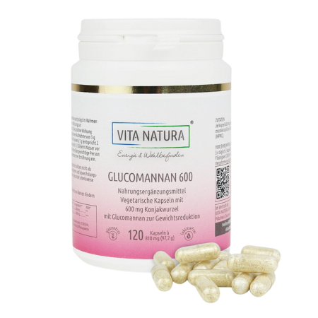 Dose Glucomannan von Vita Natura